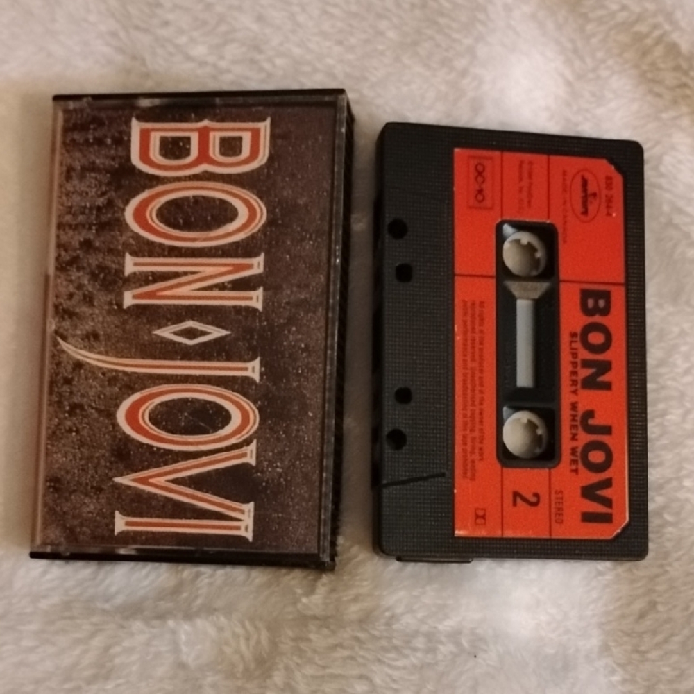 Bon Jovi Vintage Cassette Tape